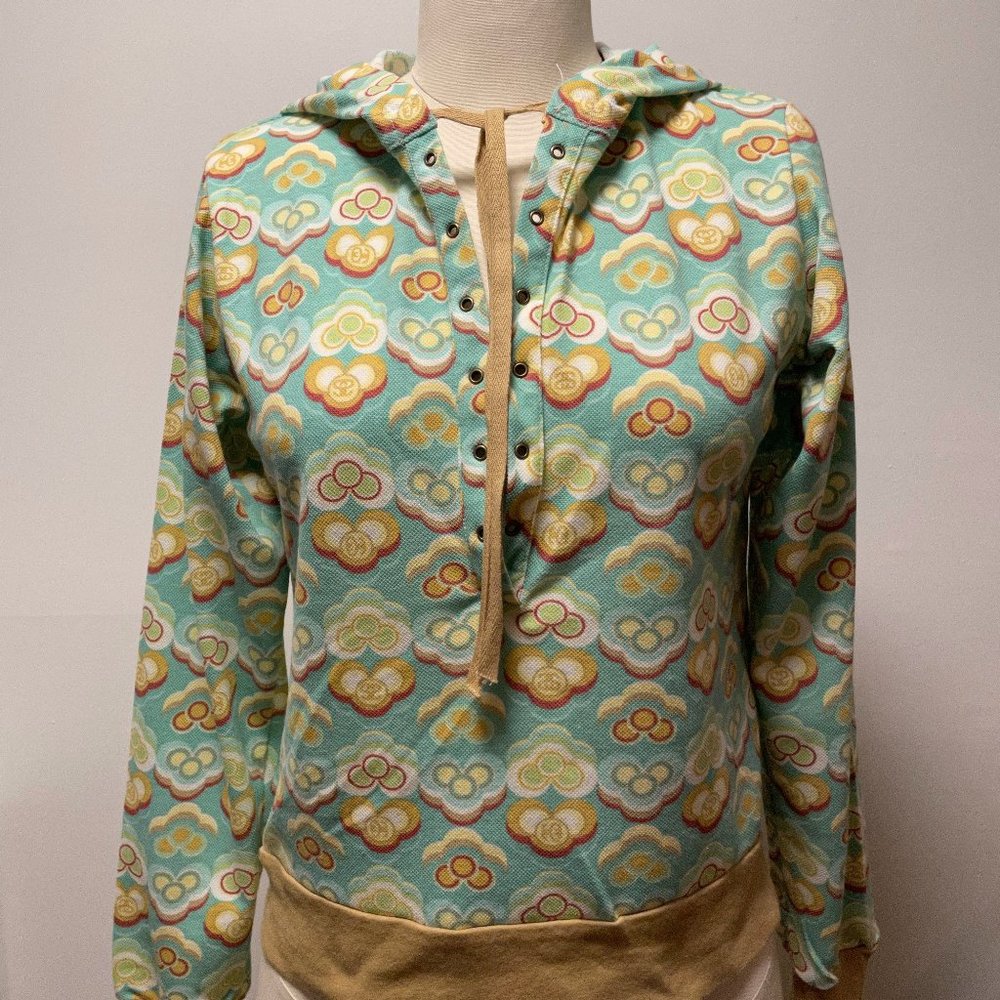 Stussy Girls Globe Hoodie – Globe Print NWOT - Picture 5 of 8